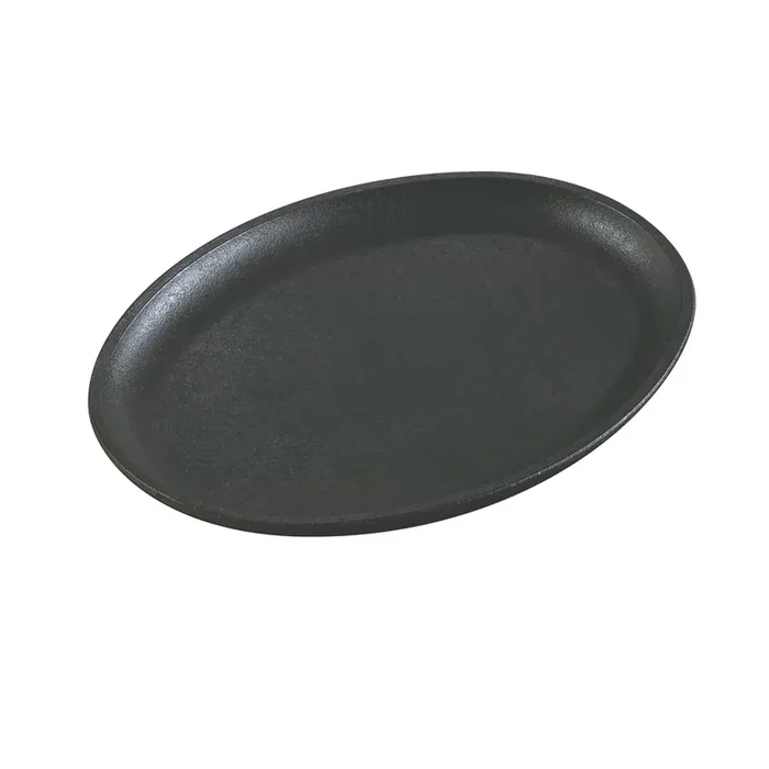 Lodge® LOSH3 Cast Iron 10″ Handleless Oval Serving Griddle