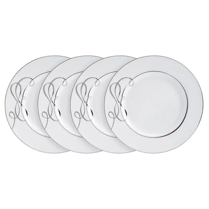 Love Story Set of 4 Dinner Plates