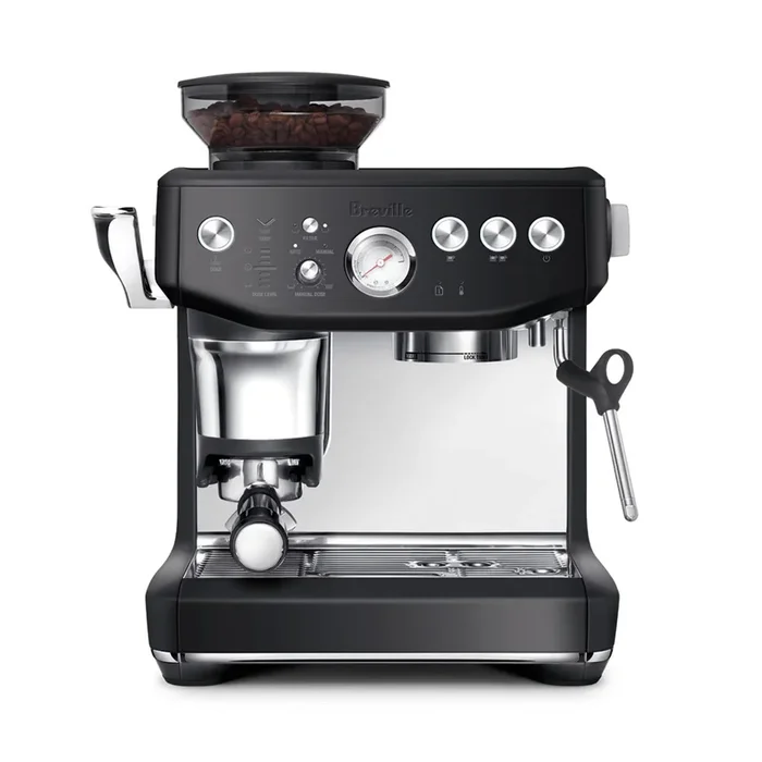 Machine à café manuelle Barista Express® Impress Truffe Noire – Breville