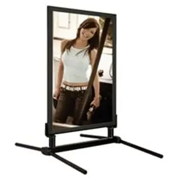 Marketing Displays 1005 WindMaster® Black Classic Curb Sign