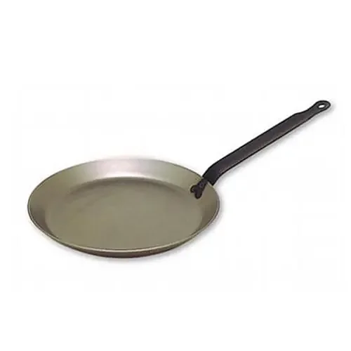 Matfer Bourgeat 062034 Round 9.5″ Black Steel Crepe Pan