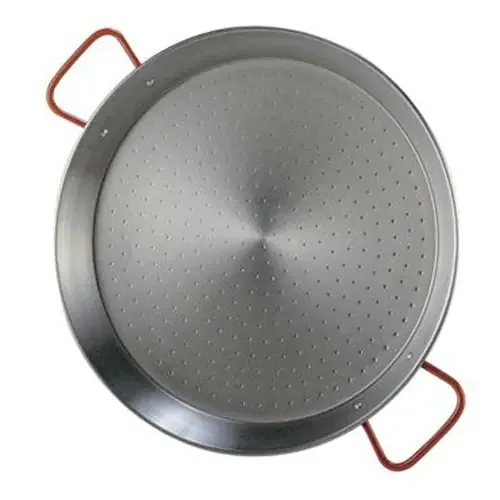 Matfer Bourgeat 071041 Guison Polished Steel 15-3/4″ Paella Pan