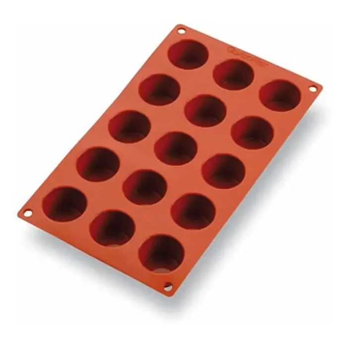 Matfer Bourgeat 257914 Gastroflex® 15 Cup Mini Muffin Mold Pan