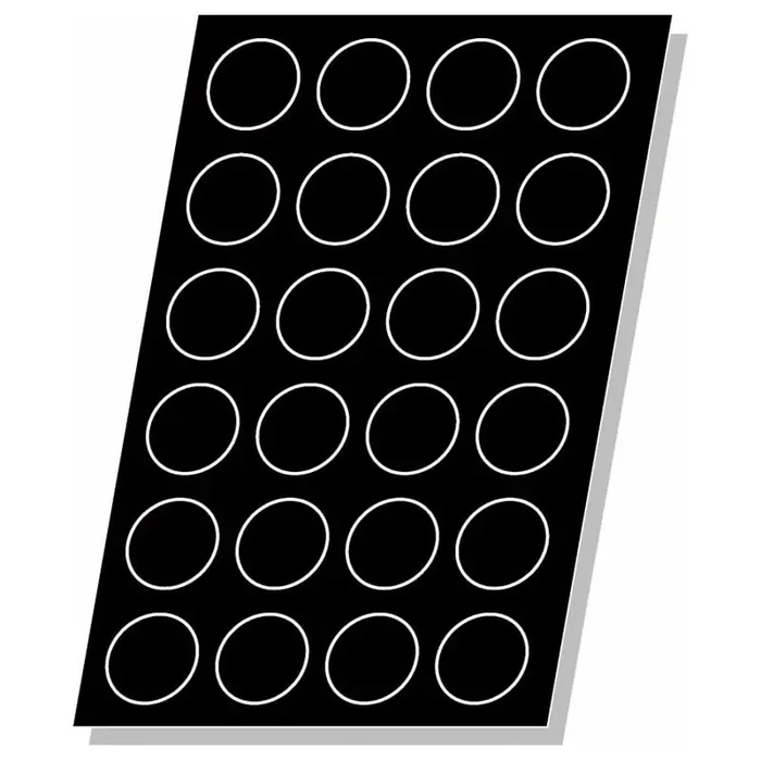 Matfer Bourgeat 336019 Flexipan® 2-3/4″ 24 Cup Muffin Mold