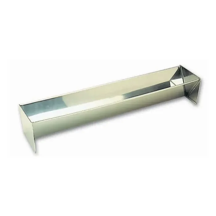 Matfer Bourgeat 340622 Sealed S/S Triangle Buche Cake Mold