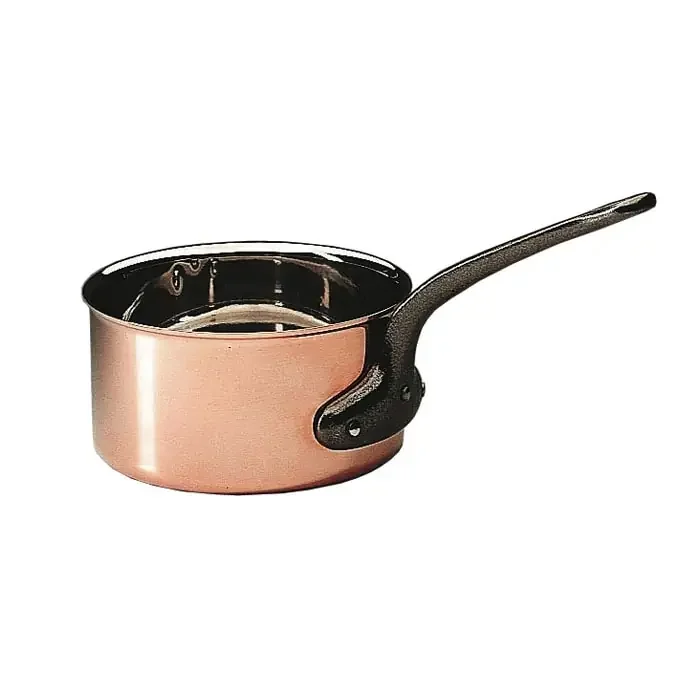 Matfer Bourgeat 360018 Copper 7-1/8″ 2.6 Qt. Sauce Pan