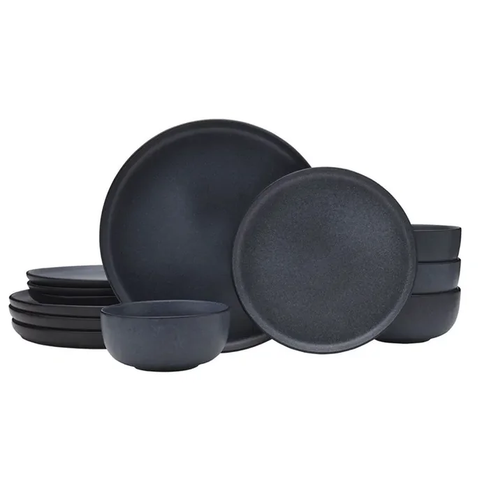 Mayer 12 Piece Dinnerware Set, Service for 4