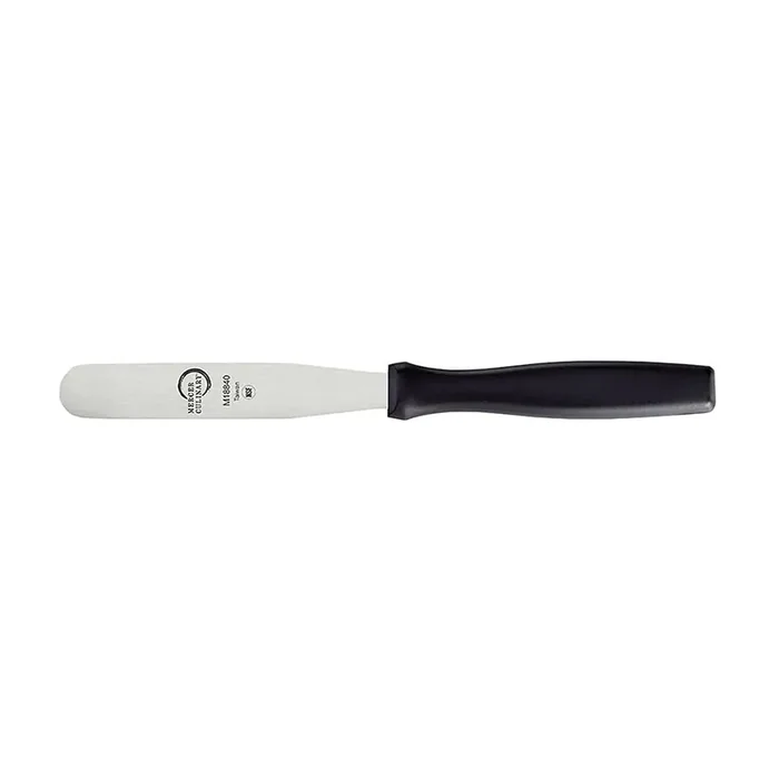Mercer Culinary M18840P S/S Black 4.25″ Straight Spatula