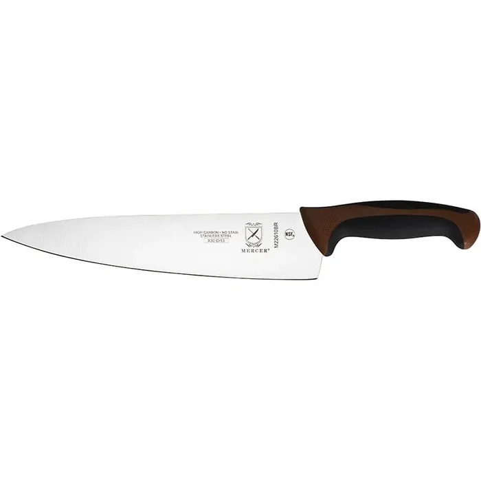 Mercer Culinary M22610BR Millennia® 10″ Brown Chefs Knife