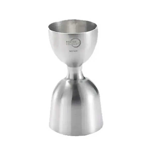 Mercer Culinary M37006 Barfly Stainless Straight Rim Bell Jigger