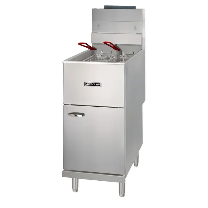 Mercury MF-45 S/S 45 Lb Capacity Gas Fryer