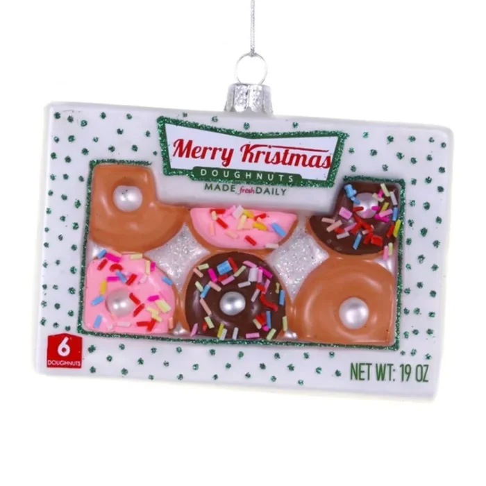 Merry Kristmas Doughnuts Ornament