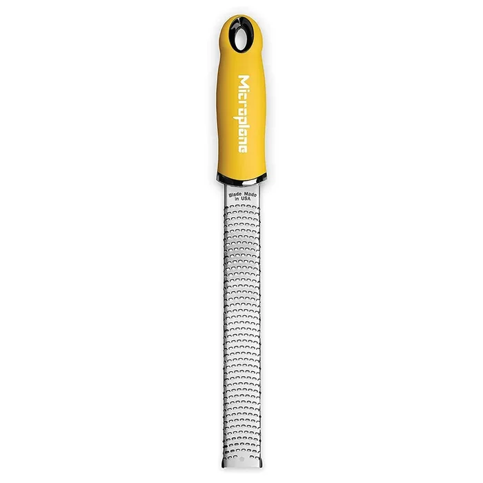 Microplane 46623 Premium Classic Series Yellow Zester / Grater