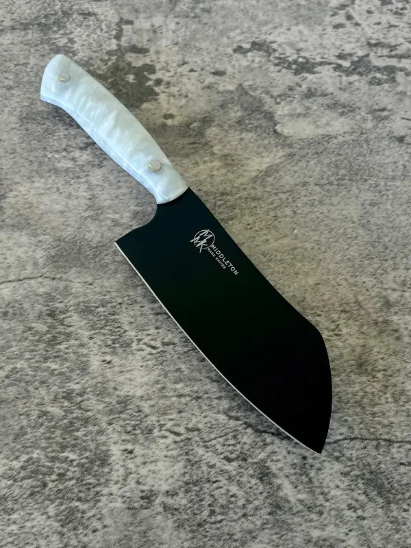 Middleton Made Knives Pearl Echo Santoku Knife – 6″