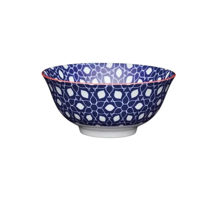 Mikasa Does it All Bowl 15.7cm Blue Floral