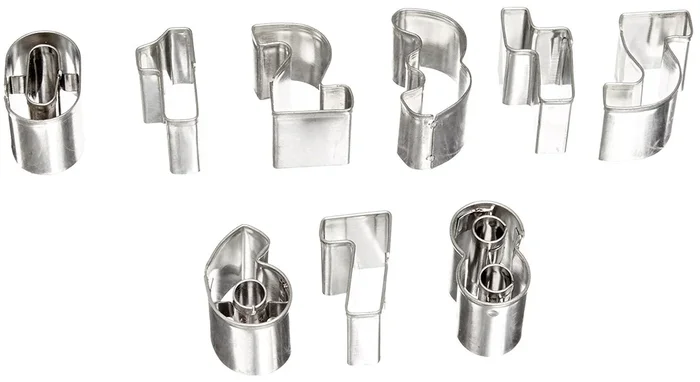 Mini Cookie Cutters (9 piece)