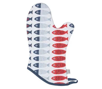 Mitaine de four Poissons