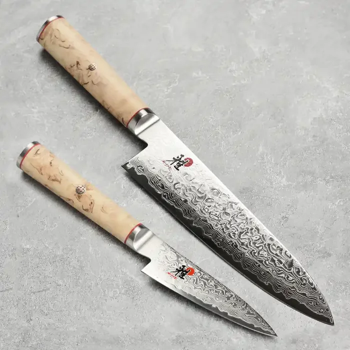 Miyabi Birchwood SG2 2 Piece Chef‘s & Paring Knife Set