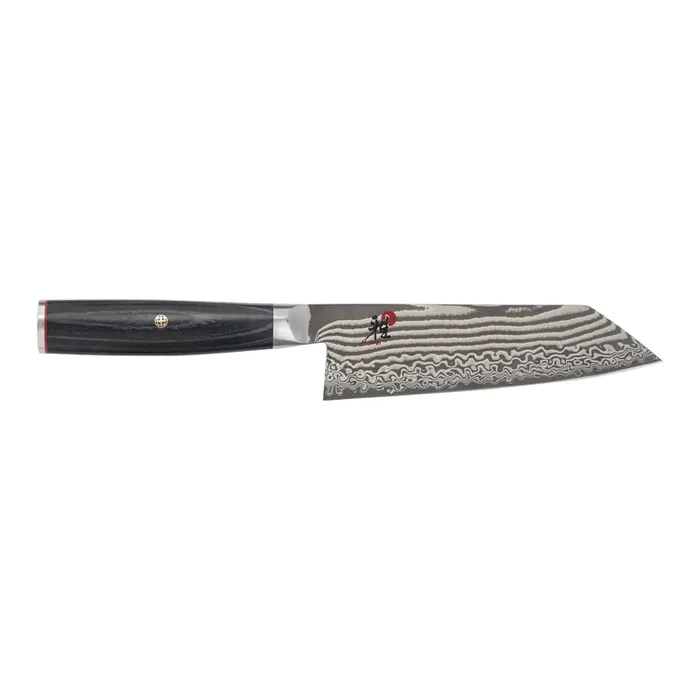 MIYABI KAIZEN II 5000FCD Bunka Knife, 6.50 inch black matte
