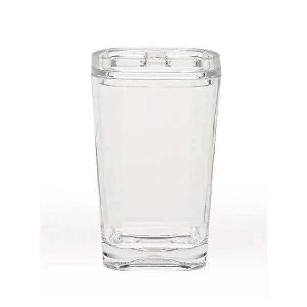 Moda At Home Optiks Acrylic Toothbrush Holder