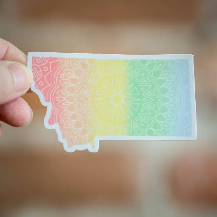 Montana Mandala Sticker