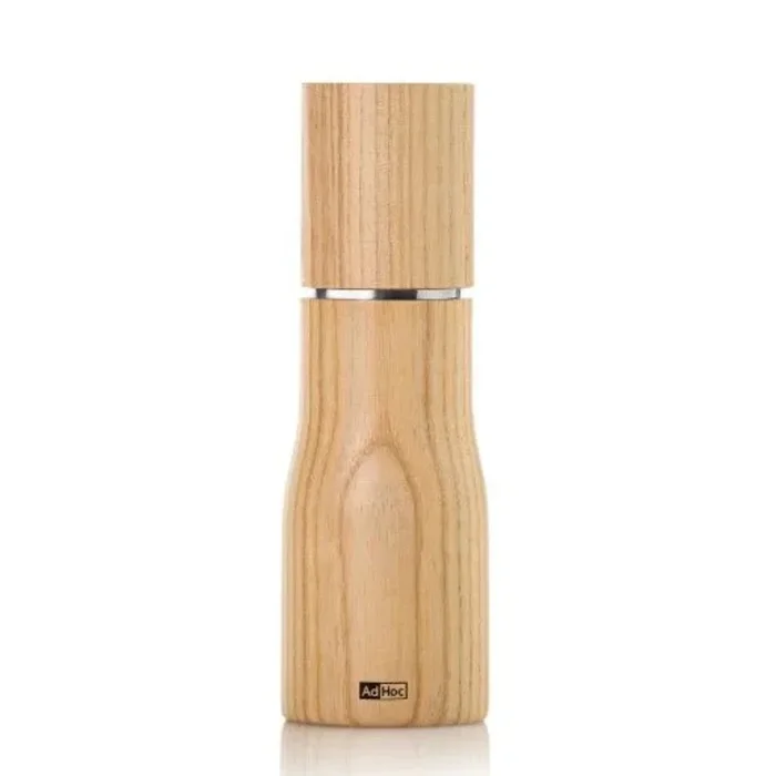 Moulin à poivre ou sel en bois clair Levo 15cm