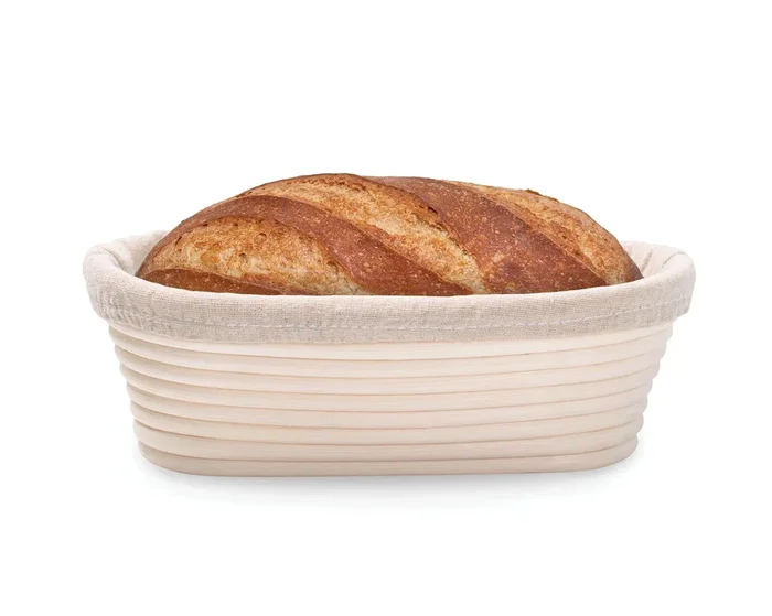 Mrs Andersons 9″ Oval Bread Proofing Basket w/Liner
