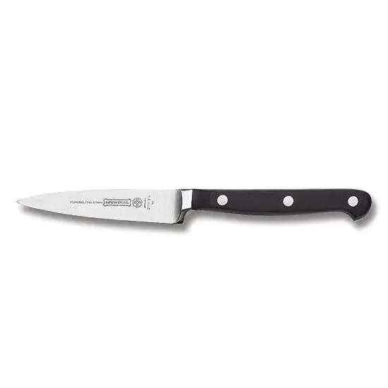 Mundial PARING KNIFE, 3-1/2″, BLACK HANDLE, FORGED