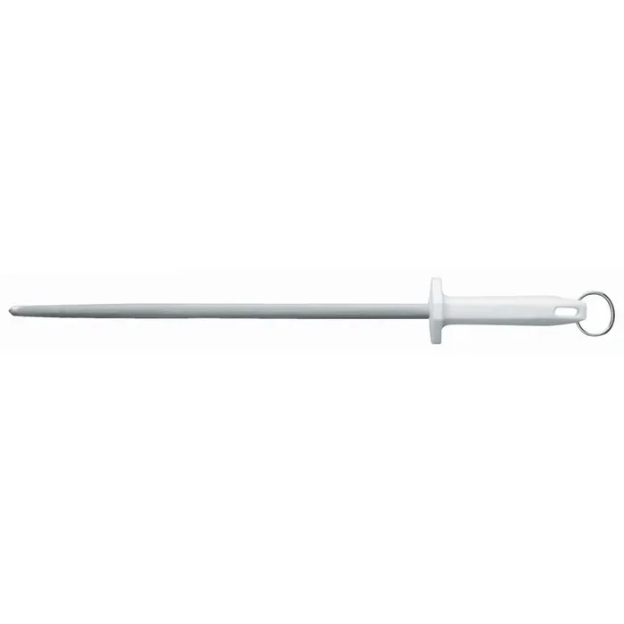 Mundial® W3303-14 White Round 14″ Regular Cut Sharpening Steel