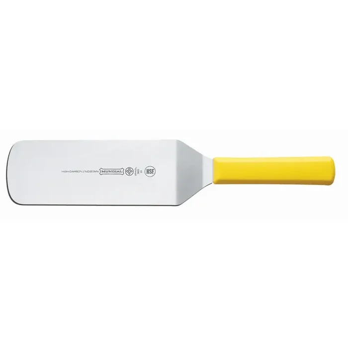 Mundial® Y5683 Yellow Handle 8″ x 3″ Solid Turner