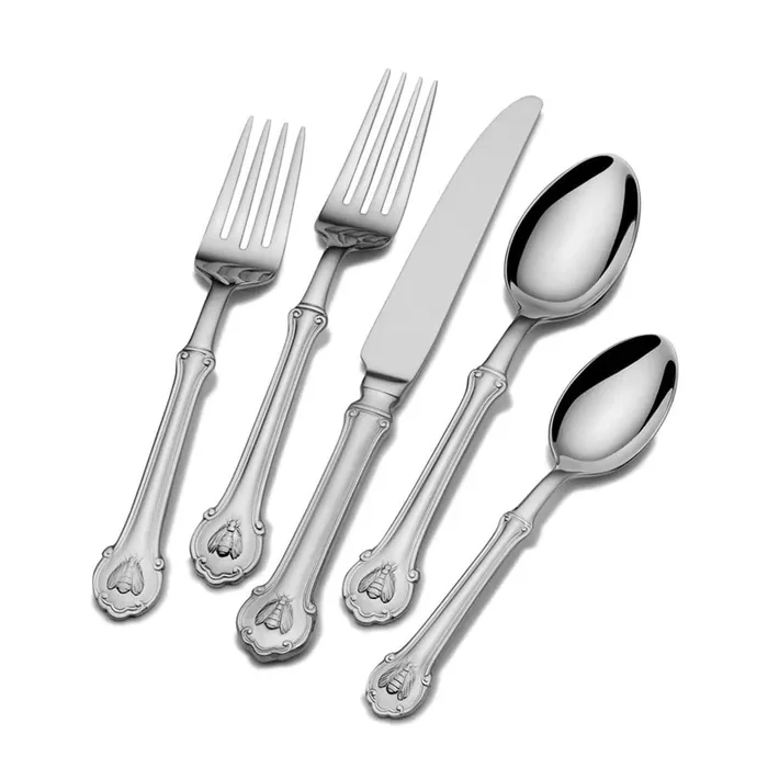 Napoleon Bee 45 Piece Flatware Set, Service for 8