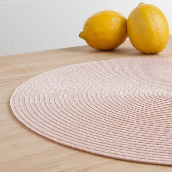 Napperon rond Shell Pink