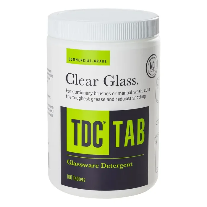National Chemicals 23002 TDC TAB Glassware Detergent Tablet – 6 / PK