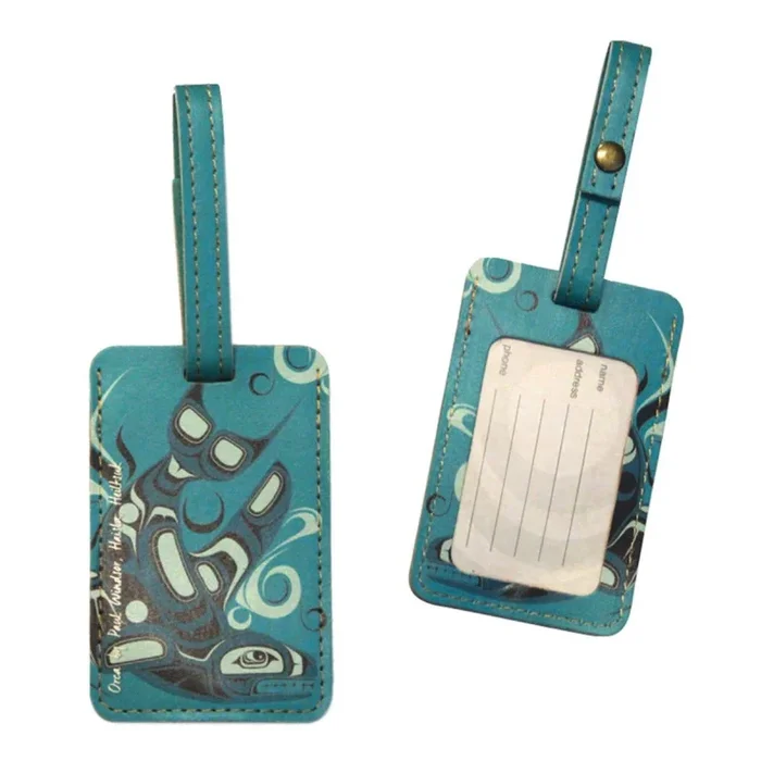 Native Northwest Luggage Tag Orca