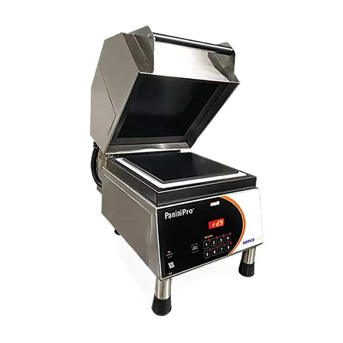 Nemco 6900A-208-GG 208V Sandwich Press with Grooved Top/Bottom