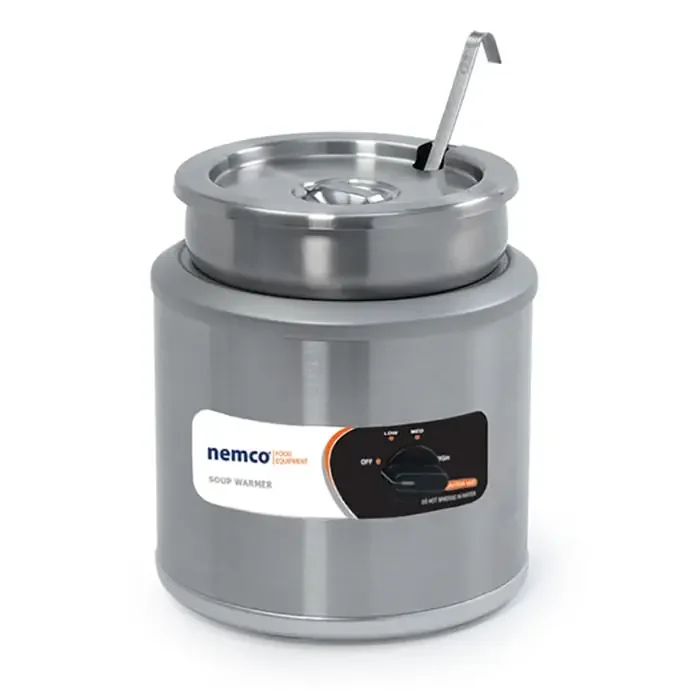 NEMCO® 6110A 4-Qt Single Well Warmer With Adjustable Thermostat