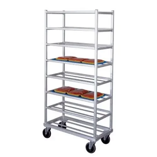 New Age Industrial 1355 Universal End Loading Mobile Platter Rack