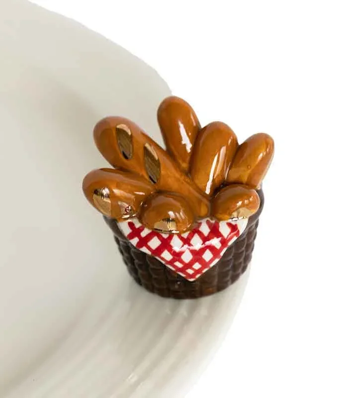 Nora Fleming Mini Bread Basket