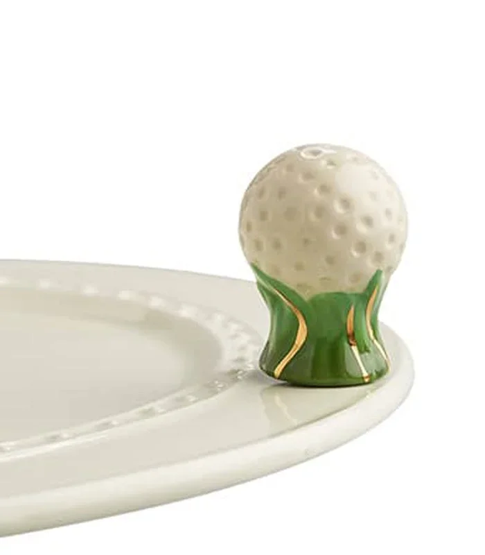Nora Fleming Mini: Golf Ball Hole in One