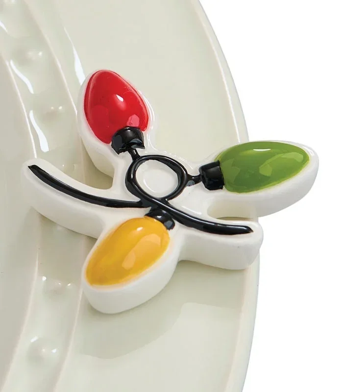 Nora Fleming Mini X-mas Lights Get Lit!