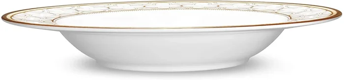 Noritake Trefolio Gold Bowl, Soup, 8 1/2″, 12 oz.
