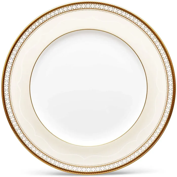 Noritake Trefolio Gold Salad Plate