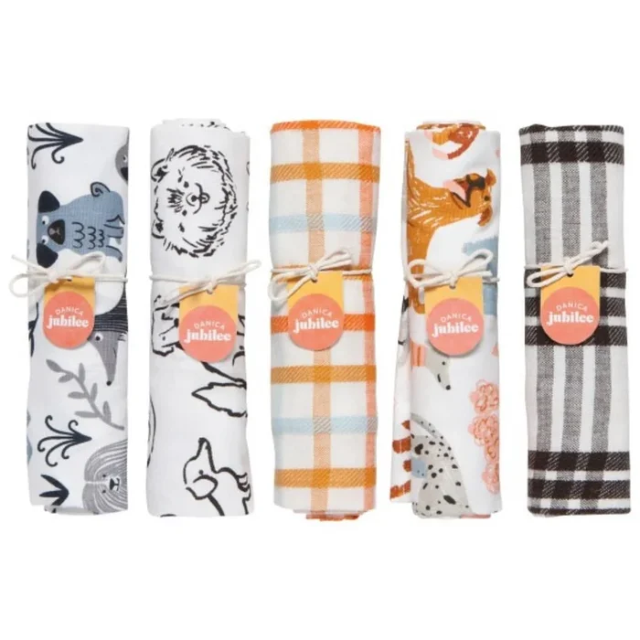 Now Designs Puppos Dish Towel – Assorted