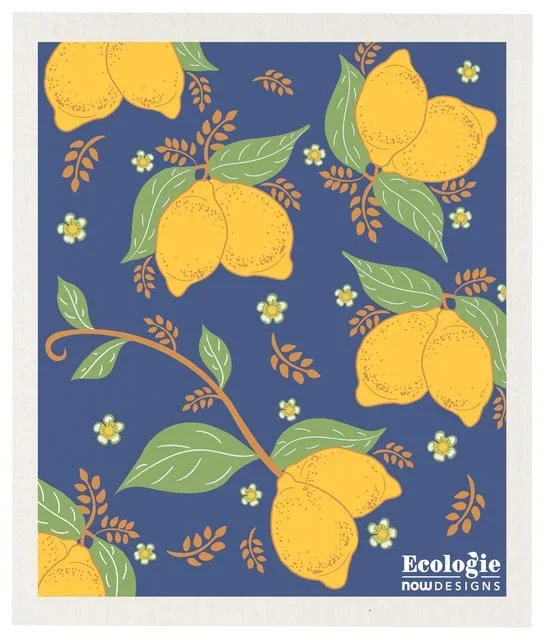 Now Designs Swedish Dish Cloth Provencal Lemon