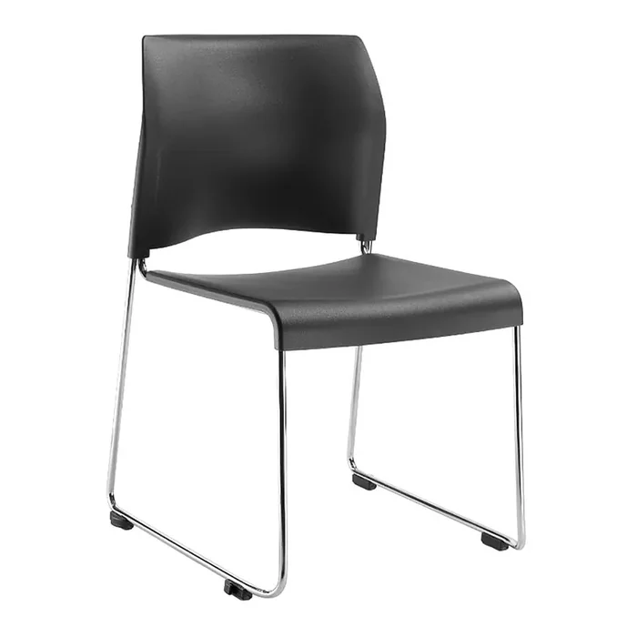 NPS 8820-11-20 Charcoal 8800 Series Plastic Stack Chair