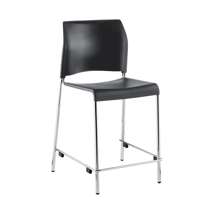 NPS 8820C-11-20 Charcoal NPS 8800 Plastic Cafe Stool