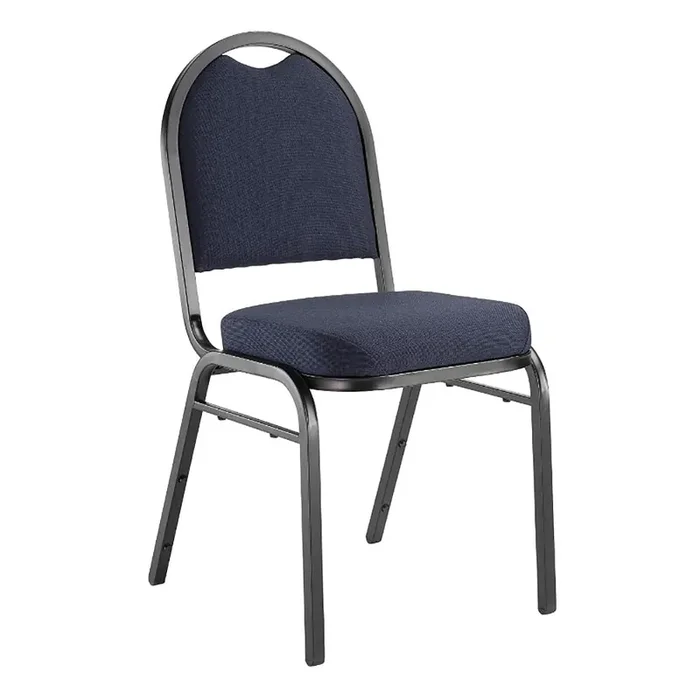 NPS 9254-BT 9200 Series Midnight Blue Premium Fabric Stack Chair