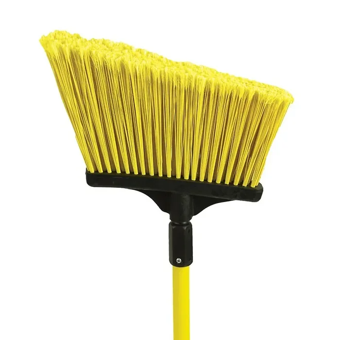 O-Cedar 91355 Yellow 13″W Maxisweep Angle Broom – 4 / CS