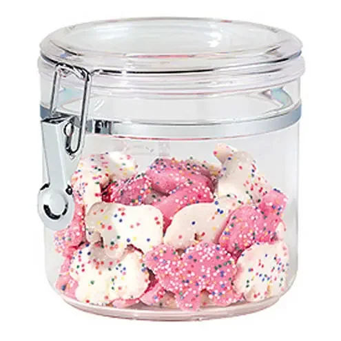 OGGI™ 5360 Clear 38 Oz. Acrylic Airtight Canister with Clamp