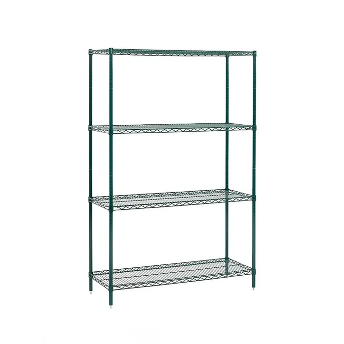 Olympic Storage Green Epoxy 18″ x 48″ 4 Shelf Kit